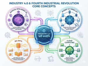 ইন্ডাস্ট্রি ৪.০ ধারণা চিত্র